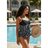 Суцільний купальник FS Swimsuits Women Reducers Bandeau Push Up L Чорний (9961)