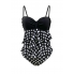 Суцільний купальник FS Swimsuits Women Reducers Bandeau Push Up L Чорний (9961)
