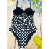 Суцільний купальник FS Swimsuits Women Reducers Bandeau Push Up L Чорний (9961)