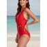Суцільний купальник FS Elegant Swimsuit М Червоний (9972)