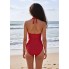 Суцільний купальник FS Elegant Swimsuit М Червоний (9972)