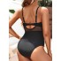 Суцільний купальник FS Monokini Shape Summer М Чорний (9986)