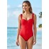 Суцільний купальник-балконет FS Aila Bikini Swimsuit L Червоний (10110)