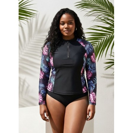 Спортивный купальник 3-в-1 FS Rashie Swimwear Long Sleeve L для серфинга UPF 50+ Комбинированный (10011)
