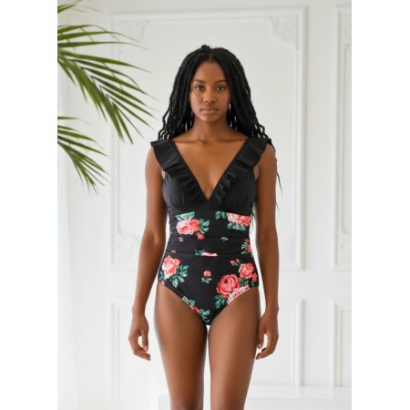 Жіночий суцільний купальник Cupshe Bikini XL Чорний (10030) Жіночий суцільний купальник Cupshe Bikini XL Чорний (10030)