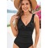 Суцільний купальник FS Firpearl Women's XXL Чорний (10066)