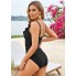 Суцільний купальник FS Firpearl Women's XXL Чорний (10066)