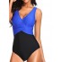 Суцільний купальник FS PANOZON Womens Swimsuit XL Синій (10074)