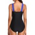 Суцільний купальник FS PANOZON Womens Swimsuit XL Синій (10074)