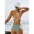  Жіночий купальник Cupshe Powder & Sage Bikini Swimsuit XL Двосторонній Зелений (10075)