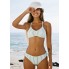  Жіночий купальник Cupshe Powder & Sage Bikini Swimsuit XL Двосторонній Зелений (10075)