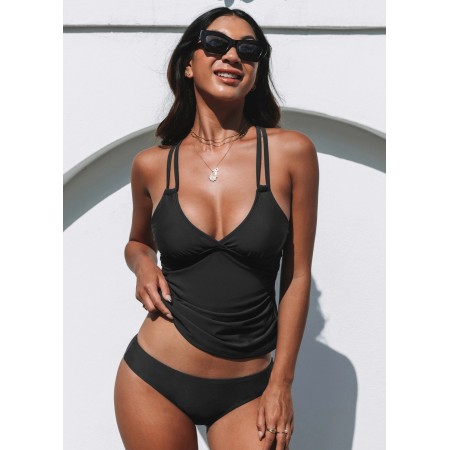 Жіночий купальник Cupshe Hipster Set S Чорний (10086) Жіночий купальник Cupshe Hipster Set S Чорний (10086)