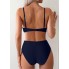  Жіночий роздільний купальник FS Bikini Set Bohemian L Темно-синій (10091)