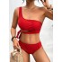 Жіночий купальник FS Wantonfy Bikini Set М Червоний (10101)