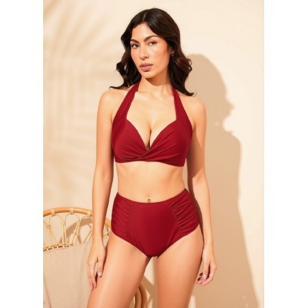 Жіночий купальник FS Rayson Bikini Set М Червоний (10111)