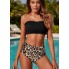 Роздільний купальник FS Shein bikini volante XL Чорний (10135)