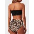 Роздільний купальник FS Shein bikini volante XL Чорний (10135)