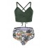 Роздільний купальник FS Sunnyuk Bikini L Оливковий (10136)