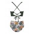 Роздільний купальник FS Sunnyuk Bikini L Оливковий (10136)