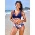 Роздільний купальник FS Nadeer Women Swimwear L Синій (10137)