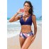 Роздільний купальник FS Nadeer Women Swimwear L Синій (10137)