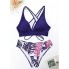 Роздільний купальник FS Nadeer Women Swimwear L Синій (10137)