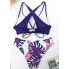 Роздільний купальник FS Nadeer Women Swimwear L Синій (10137)
