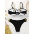 Роздільний купальник FS Bandeau bikiny М Чорний (10140)