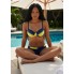 Жіночий роздільний купальник FS Bandeau Swimsuit Sets М Комбінований (10141)