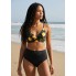  Жіночий купальник CUPSHE Women Swimsuit Lotto Bikini М Чорний (10146)