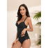 Жіночий купальник танкіні роздільний FS Aria Tankini Top XL з ефектом утяжки Чорний (9076)