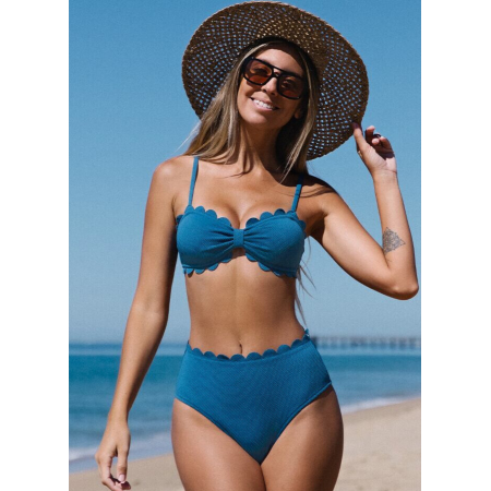 Жіночий купальник Cupshe Donna Monospalla L Синій (9080) Жіночий купальник Cupshe Donna Monospalla L Синій (9080)