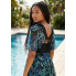 Суцільний купальник-сукня FS ECUPPER Womens Swimdress 5XL Чорний (9283)