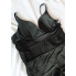 Суцільний купальник-сукня FS ECUPPER Womens Swimdress 5XL Чорний (9283)