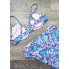  Жіночий купальник Cupshe Cupshe High Waist Underwire  L Синій (9289)