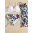 Жіночий роздільний купальник-трійка FS Swimsuit Sets XL Білий (9294)
