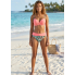 Жіночий роздільний купальник FS Bandeau Swimsuit Sets L Пудровий (9295)