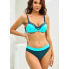 Жіночий роздільний купальник FS Bandeau Swimsuit Sets М Блакитний (9947)