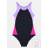 Фізіологічний суцільний купальник FS Beautikini Woodlands Period Swimwear для плавання в період менструації S Чорний (9341)