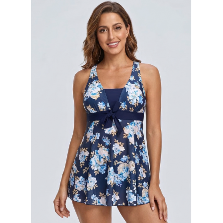 Женский слитный купальник FS Plus Size Floral Print L Комбинированный (9344) Женский слитный купальник FS Plus Size Floral Print L Комбинированный (9344)