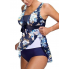  Жіночий суцільний купальник FS Plus Size Floral Print L Комбінований (9344)