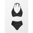  Жіночий купальник CUPSHE Swimsuit Mid Rise Reversible Bottom M Чорний (9382)