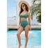 Жіночий роздільний купальник FS Jasambac Swimsuit Sets L Зелений (9354)