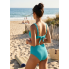 Жіночий роздільний купальник FS Jasambac Swimsuit Sets L Зелений (9354)