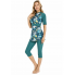  Жіночий купальник FS Modesty Swimming Costume Surfing L Бірюзовий (9371)