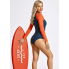  Жіночий спортивний купальник FS Swimsuitst L з довгим рукавом Синій (9379)