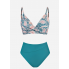  Жіночий купальник CUPSHE Women Swimsuit Lotto Bikini М Комбінований (9539)