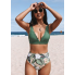 Роздільний купальник Cupshe Bikini Set L Оливковий (9387)