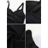  Жіночий купальник-танкіні Hanna Nikole Tankini Plus Size 56 Чорний (9391)
