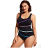 Купальник суцільний FS DELIMIRA Tummy Control Swimsuiti XL Чорний (9396)